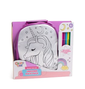 Craft Time Colour Your Own Back Pack - Unicorn
