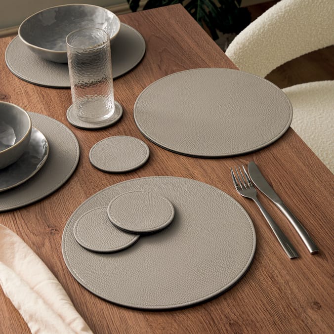 Home Collections Round Placemat And Coasters 8 Pack