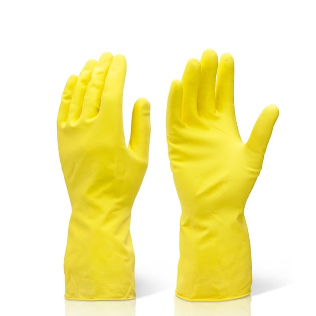 Duzzit Household Gloves Medium x2 Home Bargains