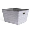 Home Solutions Large Storage Basket - Grey