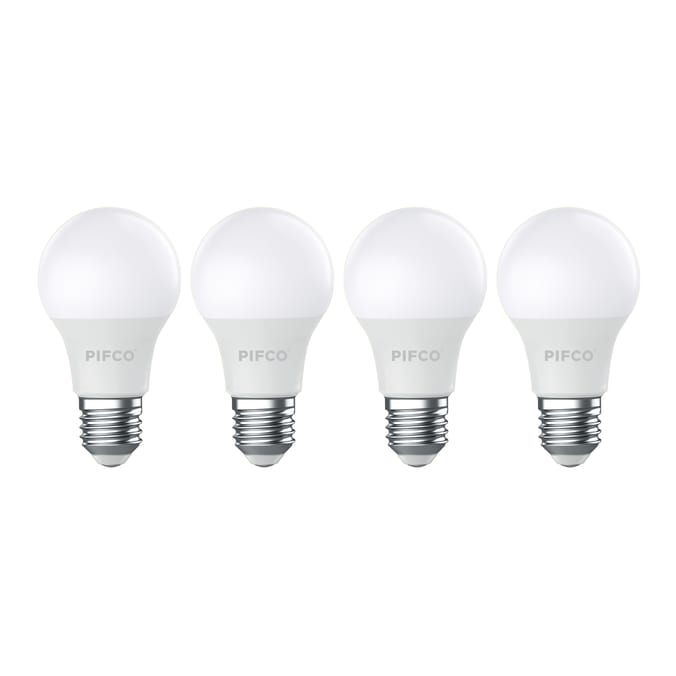 Pifco LED GLS ES/E27 Bulbs 4 Pack - Warm White