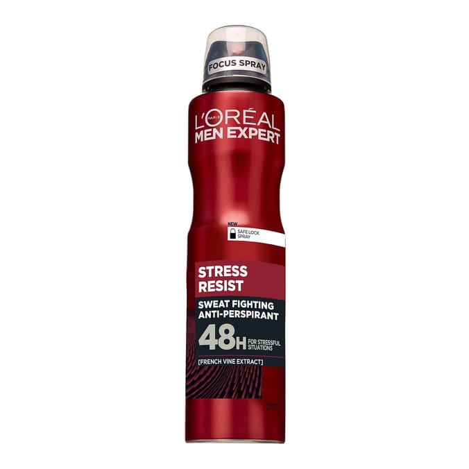 L'Oreal Men Expert Stress Resist 48H Anti-Perspirant Deodorant 250ml