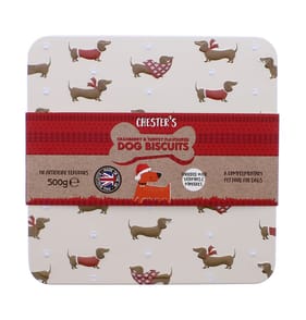 Chesters Dog Biscuit Tin 500g