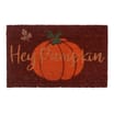 The Lifestyle Edit Harvest Coir Pumpkin Door Mat