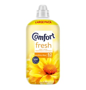 Comfort Fabric Conditioner 1.56 Litres 52 Washes - Sunshiny Days