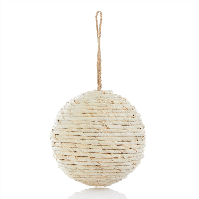 Nordic Spirit Hanging Decoration - Natural Bauble