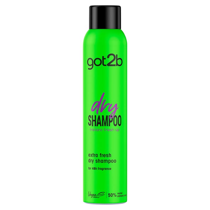 Got2b Dry Shampoo Extra Fresh Scent Instant Refresh 200ml