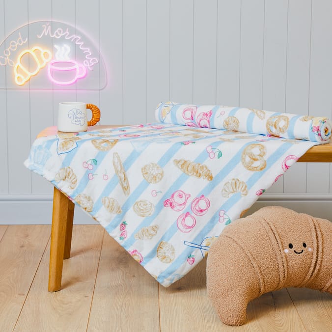 Breakfast Club Fleece Throw