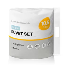 Everyday Essentials Single Duvet Set 10.5 Tog