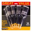 Equip Paint Brush Set 10 Pack