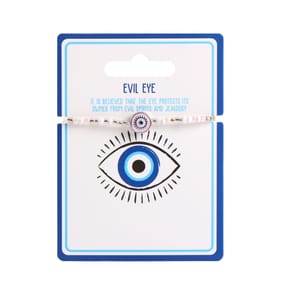 Healing Bracelet - Evil Eye Pink
