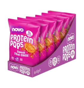 Novo Protein Pops 45g 6 Pack - Sweet Thai Chilli