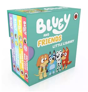 Bluey And Friends Little Library 4 Book Set