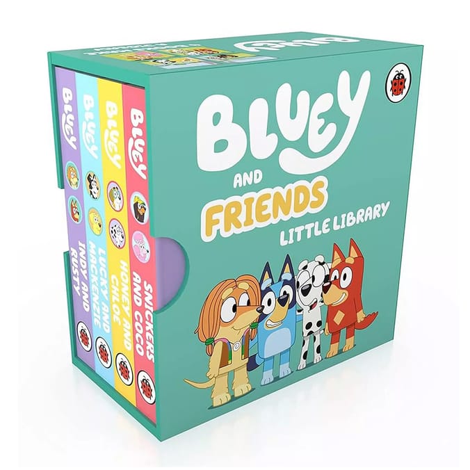 Bluey And Friends Little Library 4 Book Set