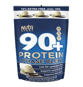  NutriSport 90+ Protein 4 Phase Blend 1kg - Vanilla