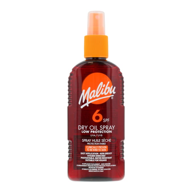Malibu Dry Oil Spray SPF6