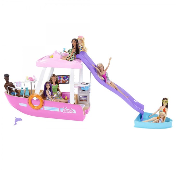 Barbie Dream Boat Playset HJV37 Home Bargains