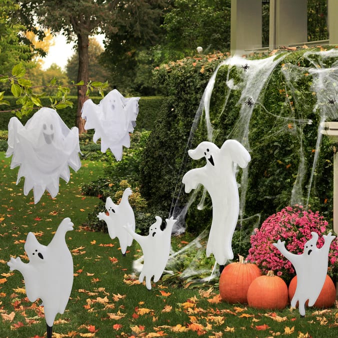 Haunted House Spooky Ghost Set | Home Bargains