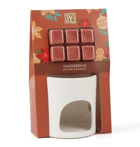 Wickford & Co Wax Melt & Burner Set - Gingerbread 