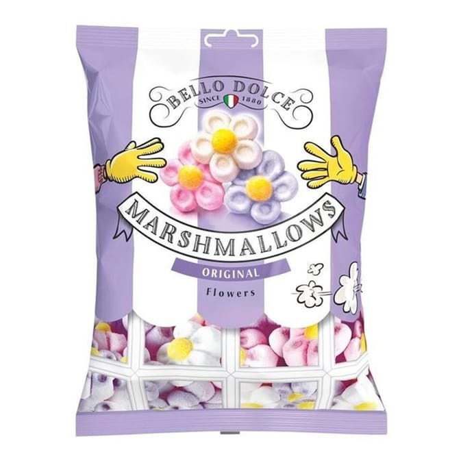 Bello Dolce Flower Marshmallows 125g - Original