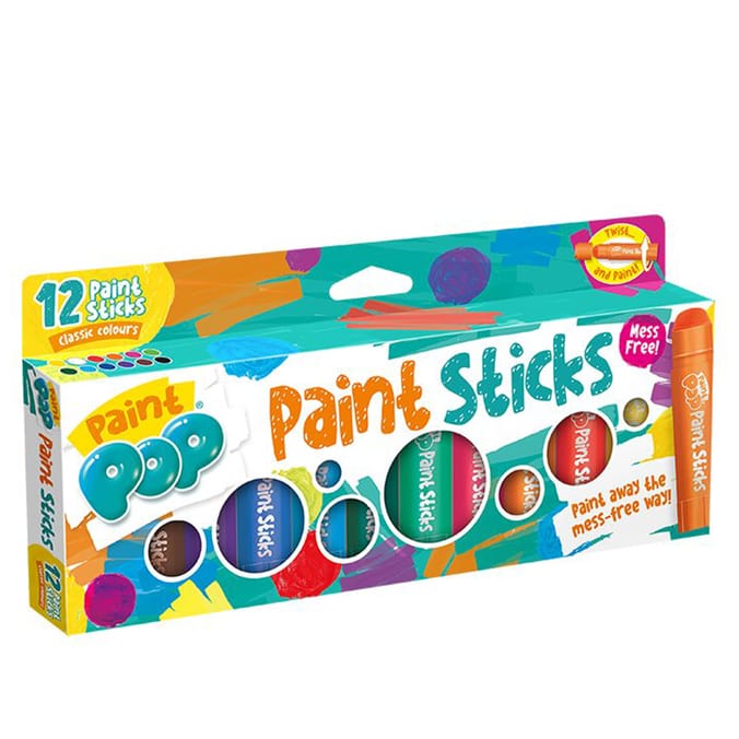 Paint Pops Paint Sticks 12 Pack