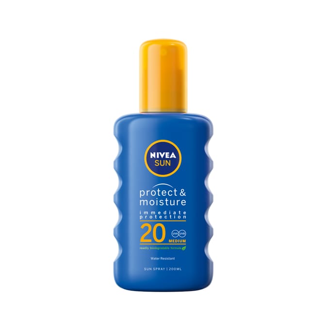 Nivea Sun Protect & Moisture Sun Spray 200ml SPF20