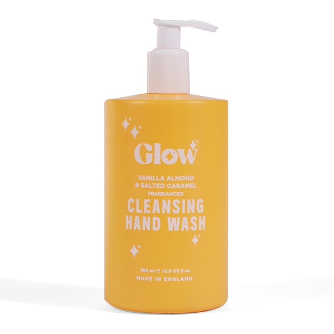 Glow Cleansing Hand Wash 500ml - Vanilla Almond & Salted Caramel 
