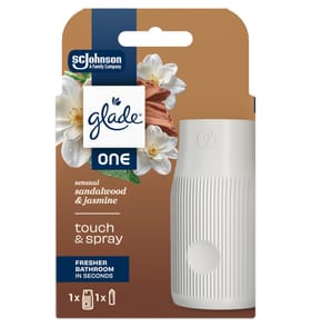 Glade Touch & Spray Bathroom Starter Kit - Sensual Sandalwood & Jasmine