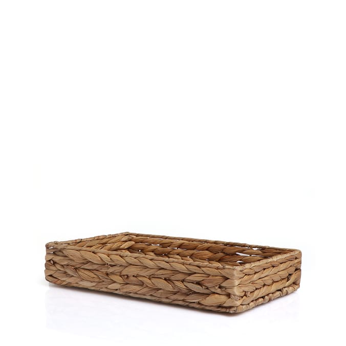 Home Collections Rectangular Hyacinth Tray