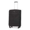 Salisburys Premium Soft Shell Expandable Suitcases - Black