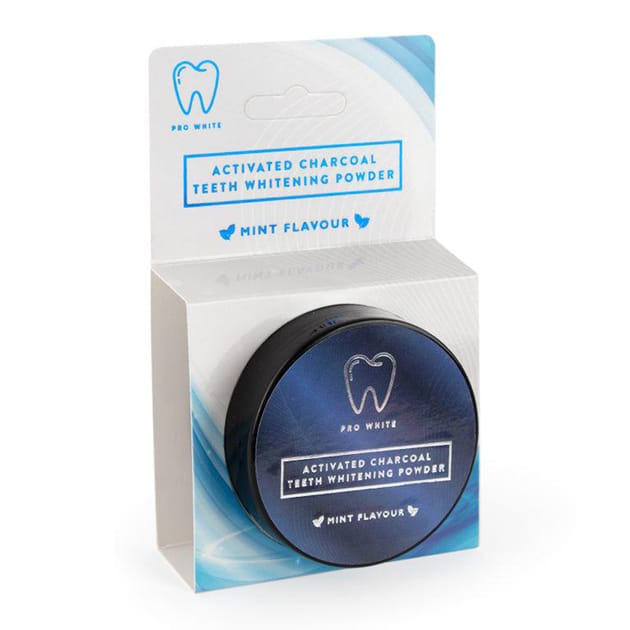 Pro White PAP-X Teeth Whitening Powder 30g - Charcoal | Home Bargains