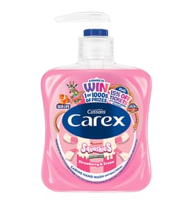 Carex Antibacterial Squashies Strawberry & Cream Hand Wash 250ml