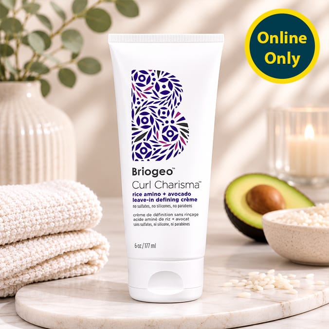 Briogeo Curl Charisma. Rice Amino + Avocado Leave-In Defining Creme 177ml