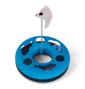Martha's Crazy Cat Circle - Blue