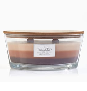 Crackle Wick Scented Candle - Coffee Shop 