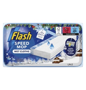 Flash Speedmop Floor Cleaner Wet Cloths Refills 24s - Alpine Escape