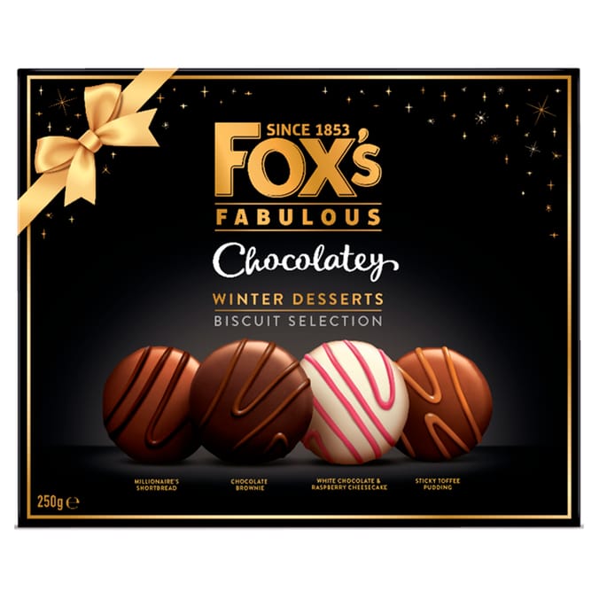 Fox's Fabulous Chocolatey Winter Desserts Biscuit Selection 250g