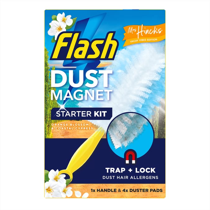 Flash Mrs Hinch Vacay Vibes Duster Scented Kit - Orange Blossom & Coastal Cypress