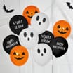 Hallow Scream Spooky Balloons 10 Pack