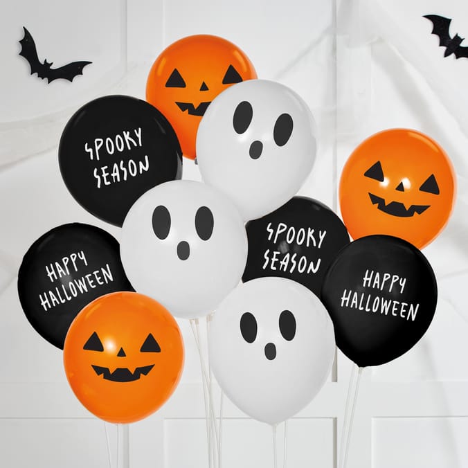 Hallow Scream Spooky Balloons 10 Pack