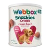 Webbox Snackies Crisps Roast Beef Meaty Treats 35g