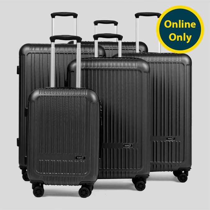 Super 5 Little Venice Hard Shell Suitcase Set of 5 - Black