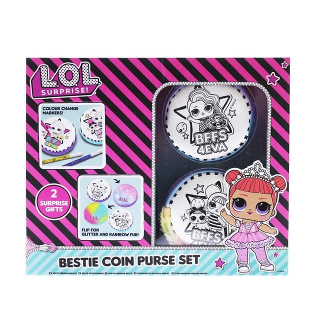 LOL Surprise! Bestie Coin Purse Set Home Bargains