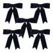 Frosted Spirit Velvet Bow 5 Pack