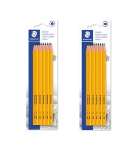  Staedtler Woodfree Pencils 8 Pack x2