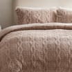 The Winter Warmer Collection Cable Knit Ginnie Duvet Set - King