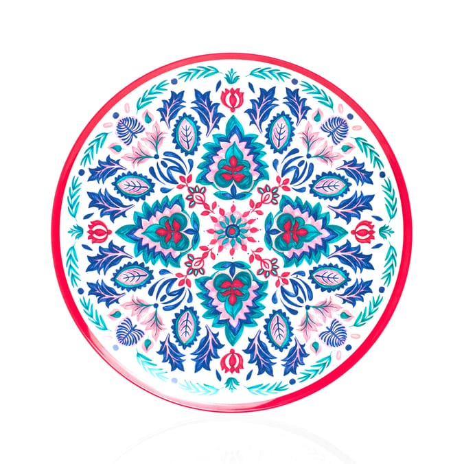 The Outdoor Edit Travellers Bazaar Plates 4 Pack