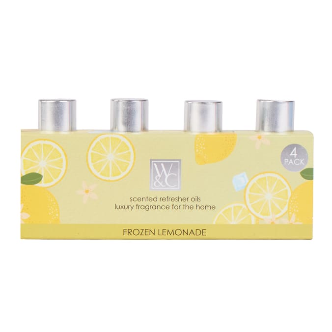 Wickford & Co Scented Refresher Oils 4 Pack - Frozen Lemonade