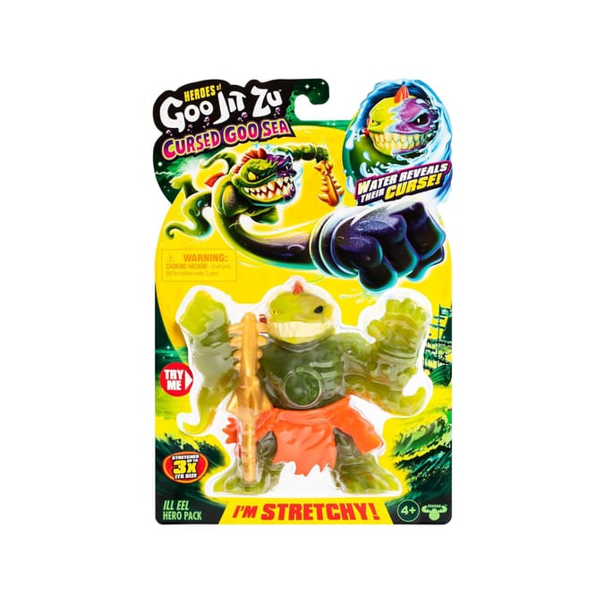 Heroes of Goo Jit Zu Cursed Goo Sea Ill Eel Action Figure