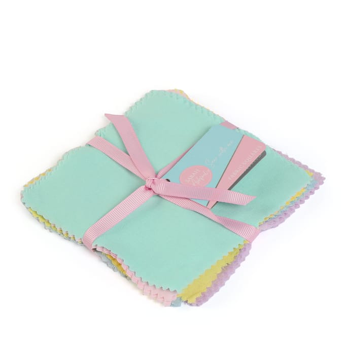 Sarah Ashford Fabric Squares 20 Pack - Pastels